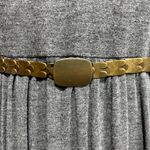 Boutique Vintage Womens Scale Serpentine Belt Stretchy Bronze Retro Fashion Statement Photo 4