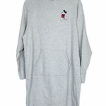 Disney Mickey Mouse Embroidered Hoodie Dress Sz S Photo 6