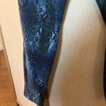 Liz Lange  Blue and Black Patterned Leggings large Photo 8