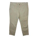 Old Navy  Lobster Embroidered Khaki Pants Fisherman‎ Beach Women Size 10 Photo 2