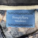 Simply Vera Vera Wang Sweater Womens Small Open Front Tie Cardigan Jacket Blue Photo 6