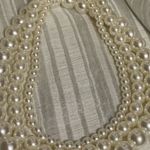 Pearl stretch necklaces White Photo 0