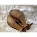 Michael Kors  heels size 7 animal print gold high heels 4 inch heel with platform Photo 3