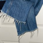 RE/DONE  Button Fly Frayed Hem Jeans Size 24 Crop Photo 7