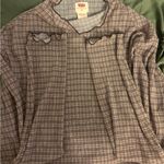 Levi's  Cream Tan A-Line Skirt Work Cut Out Photo 0