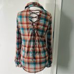 Daytrip  Multicolor Plaid Shirt Photo 2