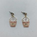 NEW fashion dog in popcorn container earrings Red Photo 6
