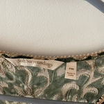 Soft Surroundings Long Cardigan Kimono Paisley Floral Embroidered Sequins Saree Photo 9