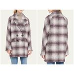 Veronica Beard 💕💕 Deena Plaid Double-Breasted Dickey Coat ~ Bordeaux Large NWOT Photo 6