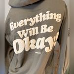 Love Club Olive Hoodie CONTINUE TO LOVE SIZE MEDIUM Green Photo 2