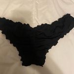 Target Black Ruffled Bikini Bottoms Photo 0