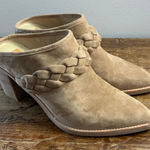 Dolce Vita SERLA Womens Suede Pointed Toe‎ Mules size 8.5 Tan Photo 0