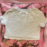 Guess x asap rocky striped green short sleeve cropped tee Photo 7