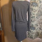Gap Maternity Long Sleeve Striped T-Shirt Dress Size Small Photo 2