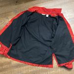 VNTG 100% SILK APPLIQUÉ EMBROIDERED LIGHTWEIGHT JACKET GOLD STITCHING HAND MADE Red Size M Photo 11