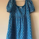 Rhode X Target Blue Eyelet Mini Dress Size Large Photo 9