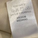 Aura Boho Square Neck Gauze Drop The Act Mini Dress Cream Medium Photo 7