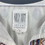 Anthropologie ANTHRO VELVET GRAHAM & SPENCER
X Kristy Hume Dahlia Boho Embroidered Tunic Top Photo 8