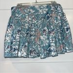 Laura Ashley golf & tennis skirt skort Blue floral Large NWT Photo 3