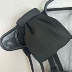 Rodarte Lace/Chiffon Tulle Black Mini Dress / Bows Size Small Photo 8