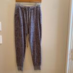 Anthropologie  Saturday Sunday Gray Animal Print Jogger Lounge Pants Size SMALL Photo 1