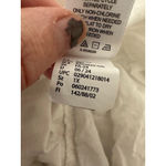 LOGO By Lori Goldstein LOGO Lavish Lori Goldstein Womens 1X Button Front Ivory Top Eyelet Lace Trim Photo 8