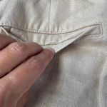 Ny&co NWT NY&C Soho Linen blend gold shimmer paper bag shorts size small Photo 5