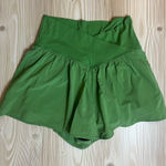 Aerie OFFLINE by Green Crossover Flowy Real Me Shorts Medium Photo 0