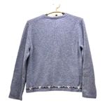 Ann Taylor  Merino Wool Cardigan Blue Large Photo 1