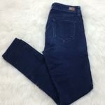 Paige Peg skinny dark wash stretch denim jeans Photo 0