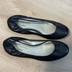 Anne Klein Black iFlex Maleana Ballet Leather Upper Flats Size 6.5 Photo 1