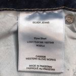 Silver Jeans Co. Women’s Elyse Short Jean Denim Medium Wash Rolled Hem Photo 9