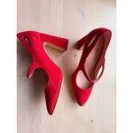 Kate Spade  Red Suede Meredith Pointed-Toe Pumps Women’s Size 7 US Photo 12