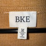 BKE  Women's Size Medium Brown Tan Waffle Knit Crew Neck Pullover Sweater Photo 4