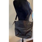 Brown leather BOHO Southwest fringe bag purse studded Turquoise Accent Aztec Photo 1