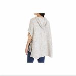 cupio Hooded Tan Poncho Sleeveless New Small/Medium Soft Photo 2