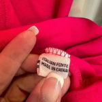 Vintage Elizabeth McKay Designer Fuchsia Heavy Italian Ponte Midi Dress Size 8 Pink Photo 10