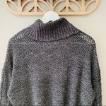 Urban Outfitters Keyhole Turtleneck Knit Sweater Gray Sz Medium Photo 7
