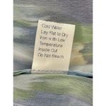 Misook  Watercolor Print Bracelet Sleeve Midi Shirt Dress Size XS EUC!!! Photo 6