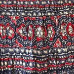 Banjamth Blue Peacock Lightweight Soft Gypsy Festival Abstract Bohemian Women’s Size M Photo 9