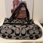 Coach Poppy Y2K 18979 Signature Monogram Jacquard Lage Hobo Bag Photo 5