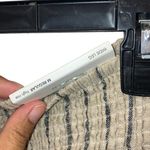 Maurice's Maurice’s high rise striped linen blend wide leg pull on pants with pockets 716 Photo 3