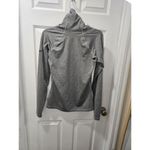 Nike Pro Hyperwarm Funnel Neck Gray Pullover Top Shirt 56323 Women's Medium L Photo 1