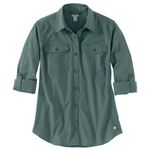Carhartt Rugged Flex Bozeman Button Down Work Shirt Longsleeve Balsam Green 1X Photo 1