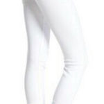 Hudson Jeans Hudson Mid-Rise Harkin Super Skinny White Cropped Jeans, 25 Photo 0