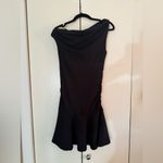 ZARA  black off the shoulder dress Photo 1