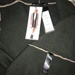 NWT $368 MaxSport Beige/Black Long Sleeve Cardigan S Brown Photo 4