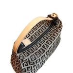 Fendi 1990s Vintage   Zucchino Jacquard Mini Pouch Bag Photo 2