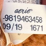 Aerie  rust brown ribbed pullover hoodie sweater, excellent condition size M Photo 9