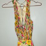 Mac Duggal 9174 Long Formal Multicolored Floral Print Chiffon Gown Dress Size 10 Photo 13